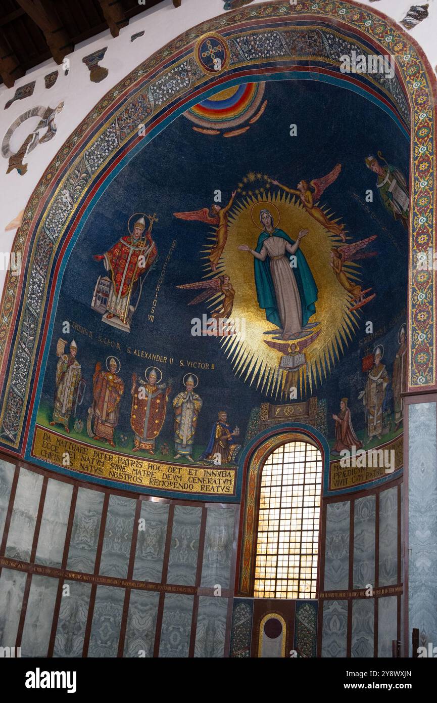 Duomo di Salerno, cattedrale cattolica di Salerno, Italia Foto Stock