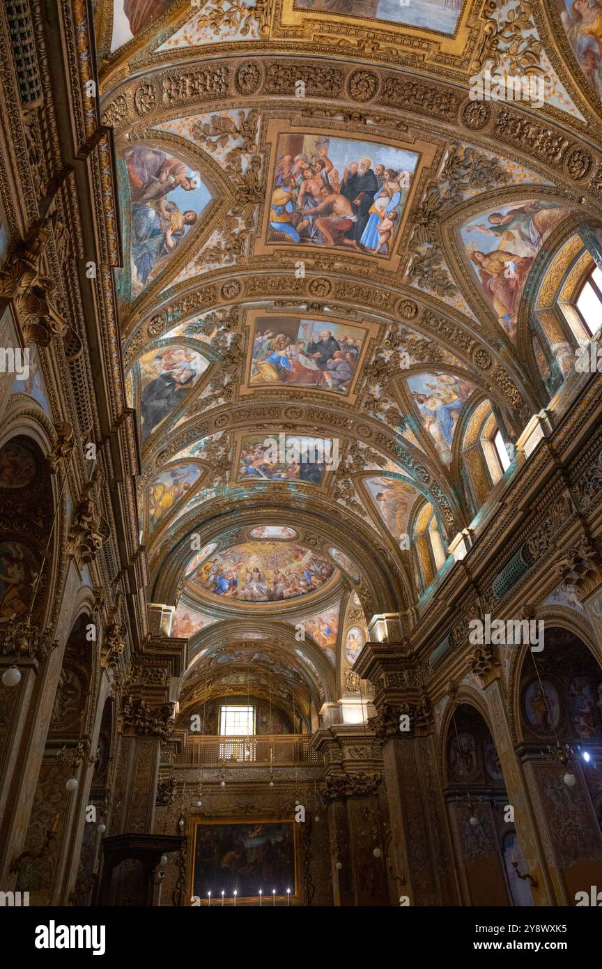 Duomo di Salerno, cattedrale cattolica di Salerno, Italia Foto Stock