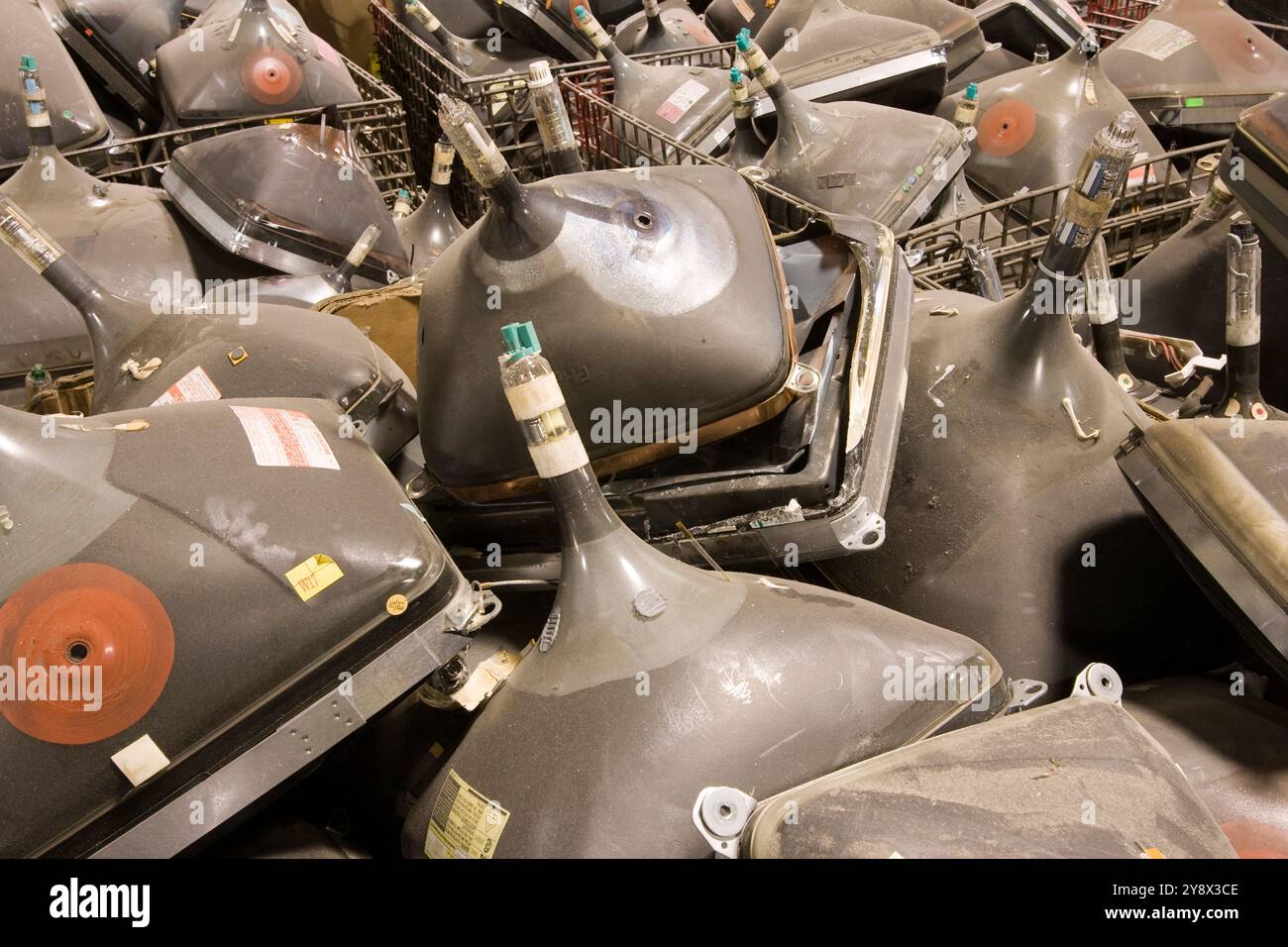 Monitor CRT a Gardner, Massachusetts Foto Stock