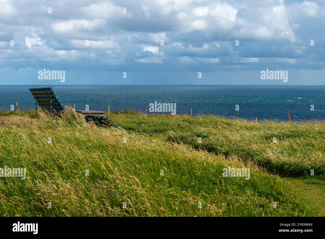 Isola d'alto mare Heligoland, Mare del Nord, Schleswig-Holstein, distretto di Pinneberg, Germania del Nord Foto Stock