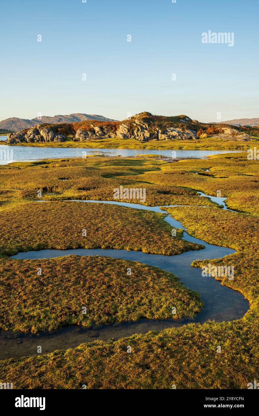 Kentra Bay, penisola di Ardnamurchan, Lochaber, Scozia, Regno Unito Foto Stock