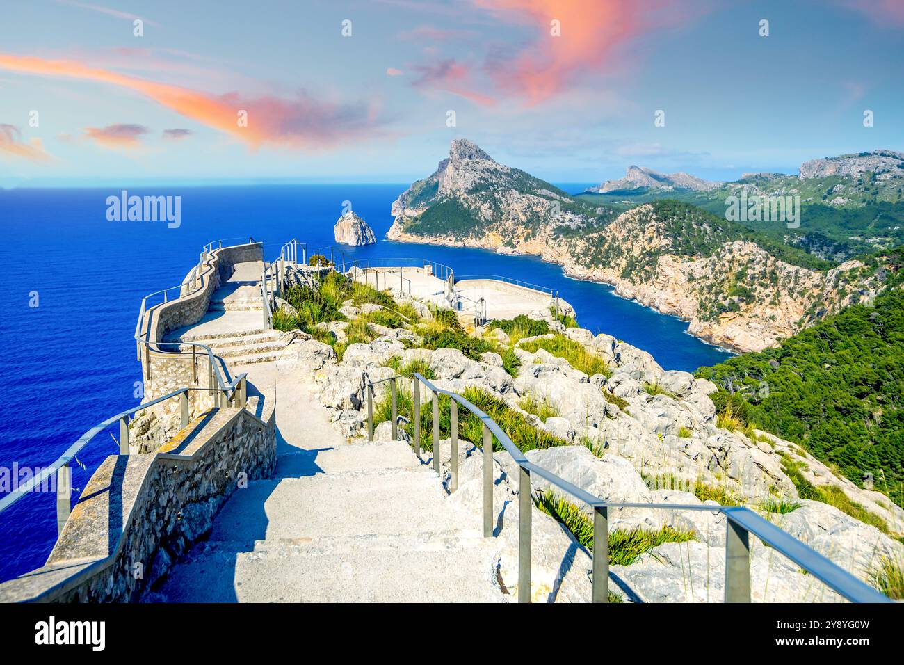Cap de Formentor, Mallorca, Spagna Foto Stock