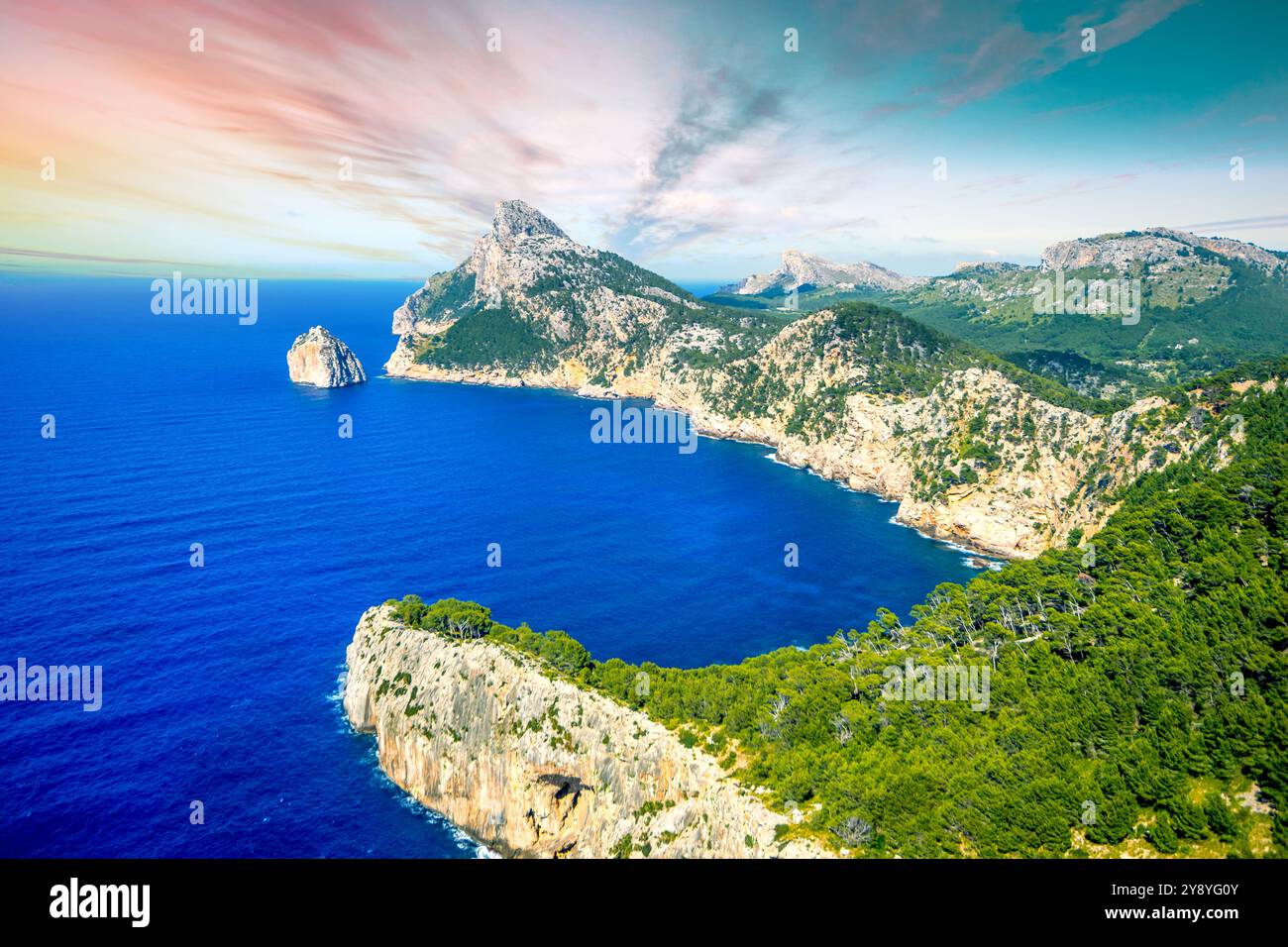 Cap de Formentor, Mallorca, Spagna Foto Stock