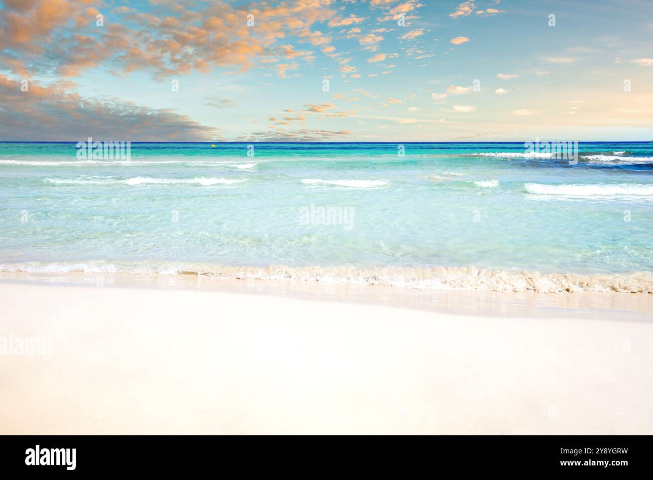 Sa coma Beach, Mallorca, Spagna Foto Stock