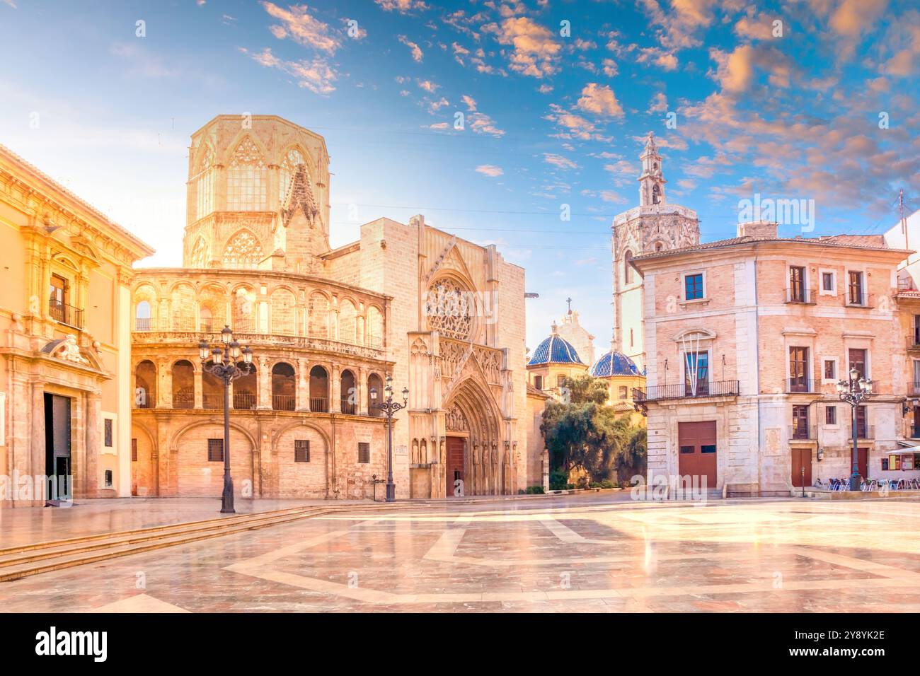 Cattedrale di Valencia, Spagna Foto Stock
