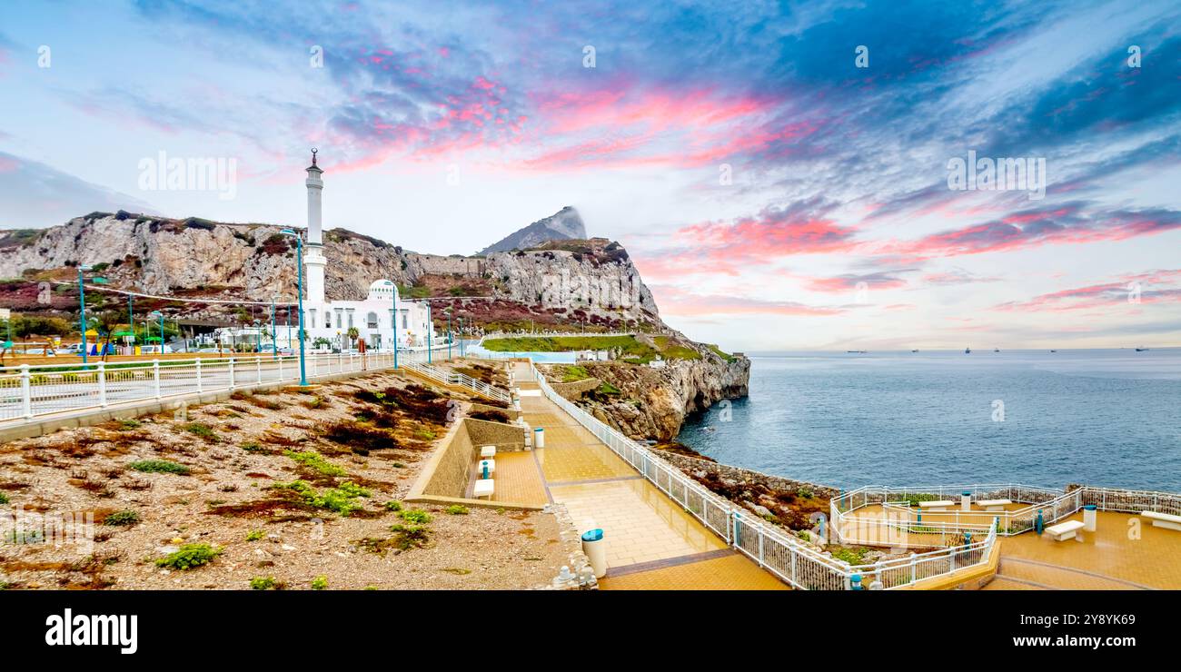 Vista su Gibilterra, Foto Stock