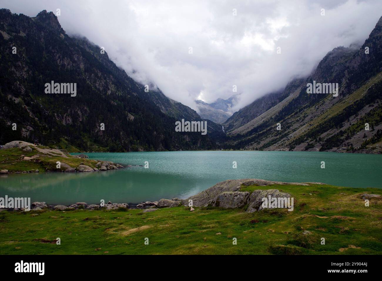 Lac de Gaube Foto Stock