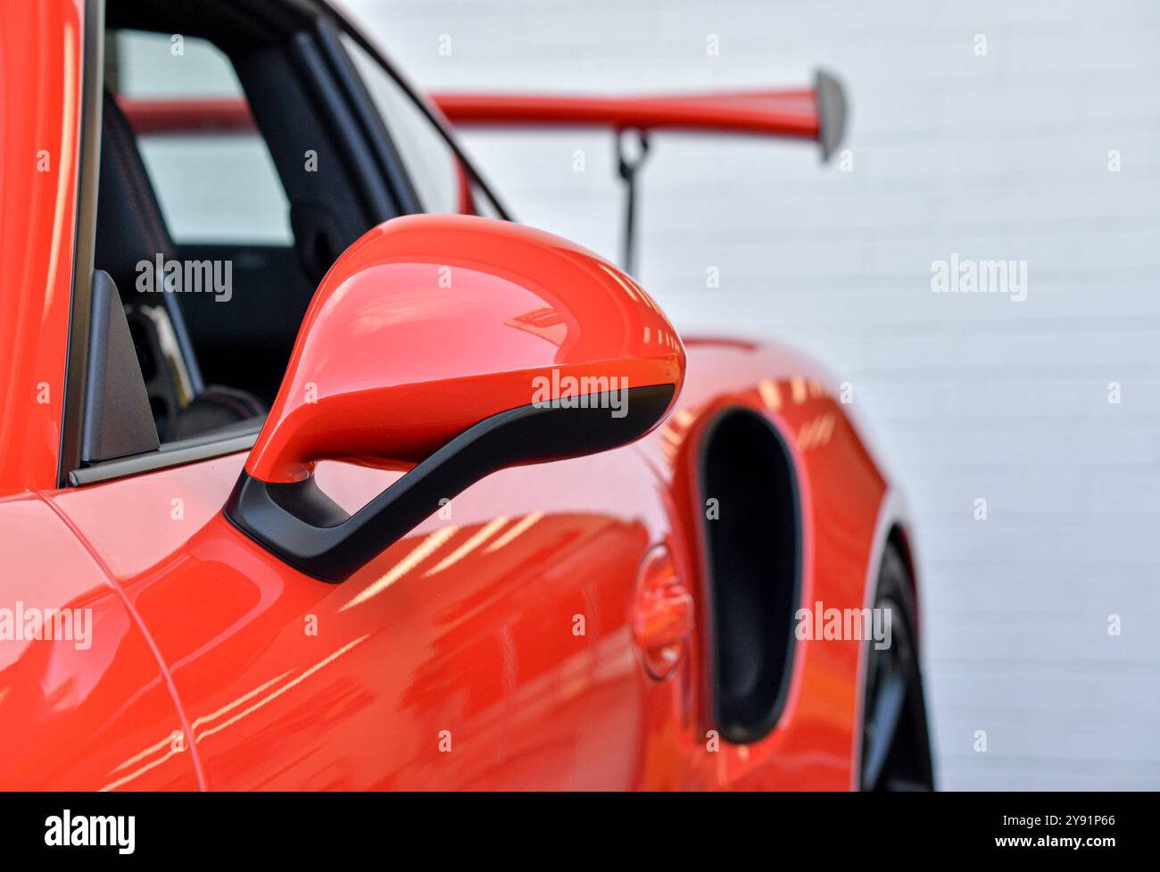 Porsche alla mostra automobilistica Foto Stock