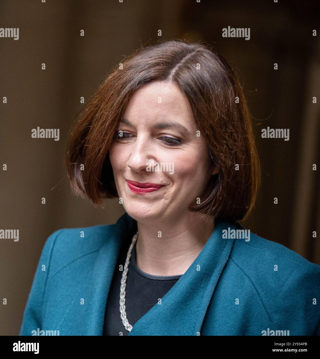 Londra, Regno Unito. 8 ottobre 2024. Bridget Phillipson, Segretario dell'istruzione, ad una riunione di gabinetto al 10 di Downing Street, Londra. Crediti: Ian Davidson/Alamy Live News Foto Stock