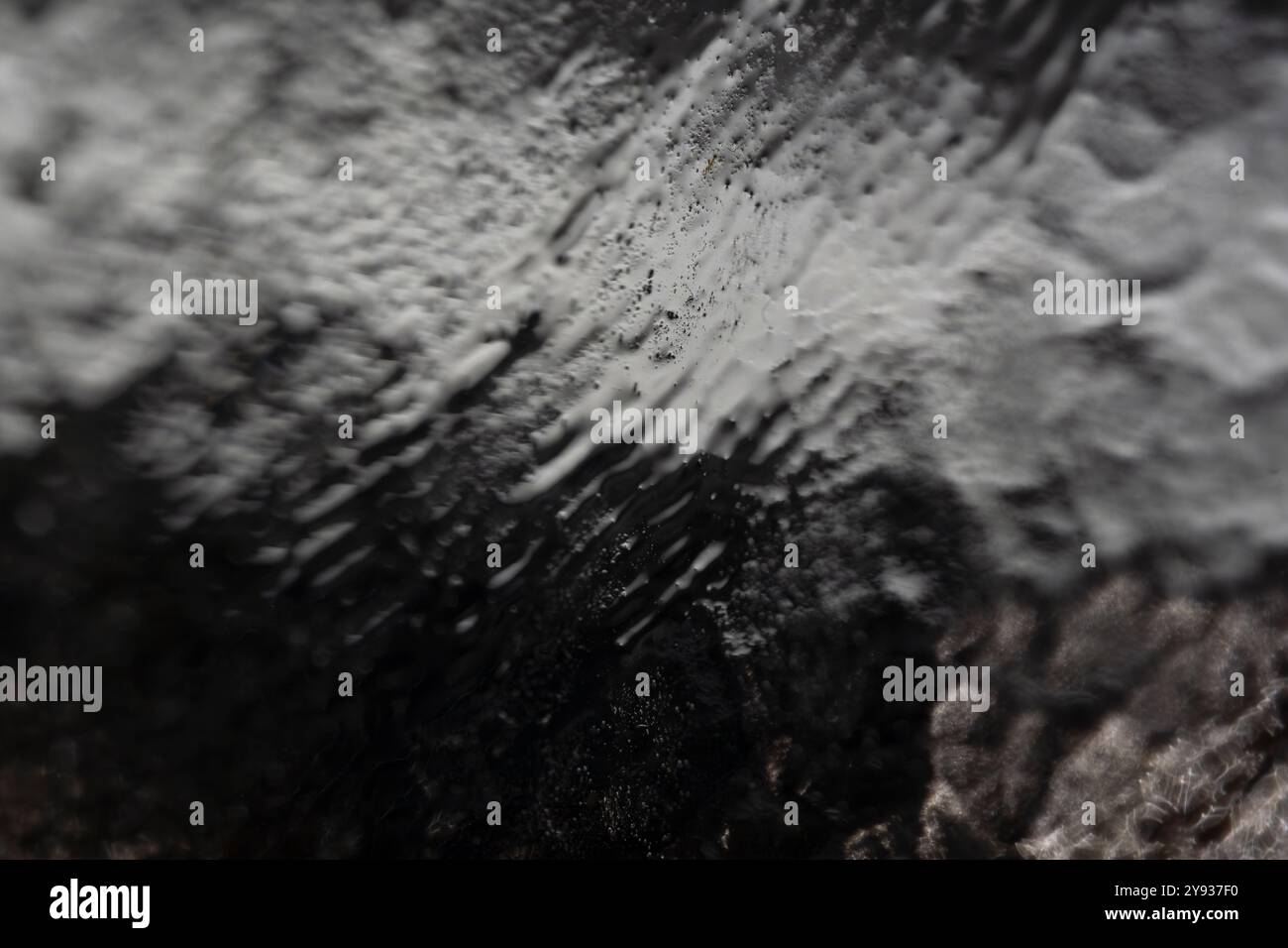 Abstract parete in vetro Foto Stock