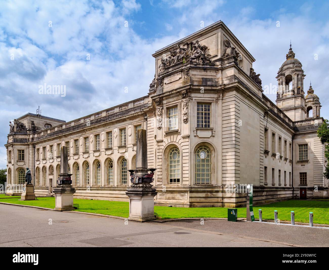 Cardiff Crown Court, Cardiff, Galles, Regno Unito, Europa Foto Stock