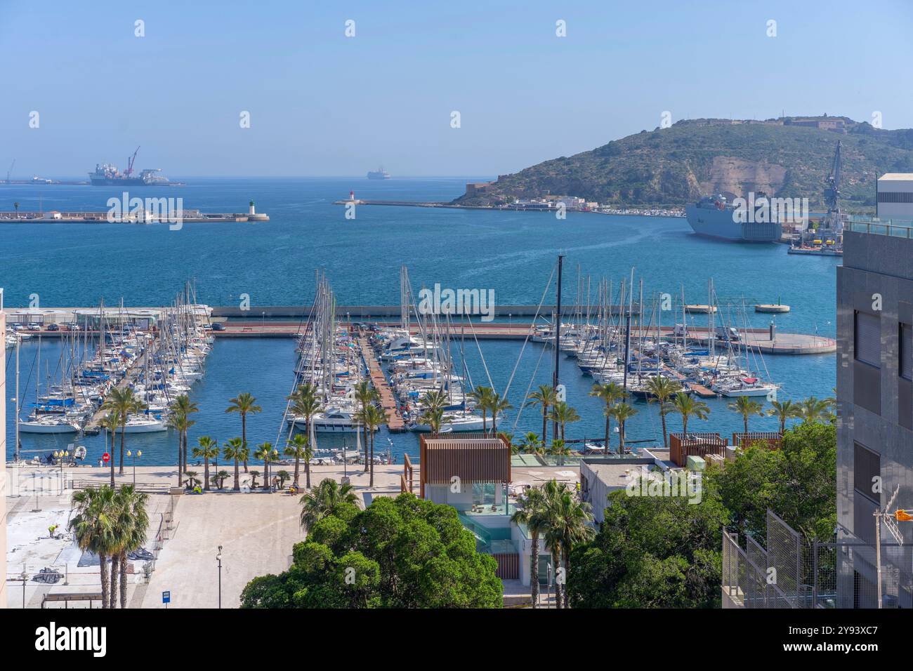 Porto di Cartegna, Cartagena, Murcia, Spagna, Europa Foto Stock