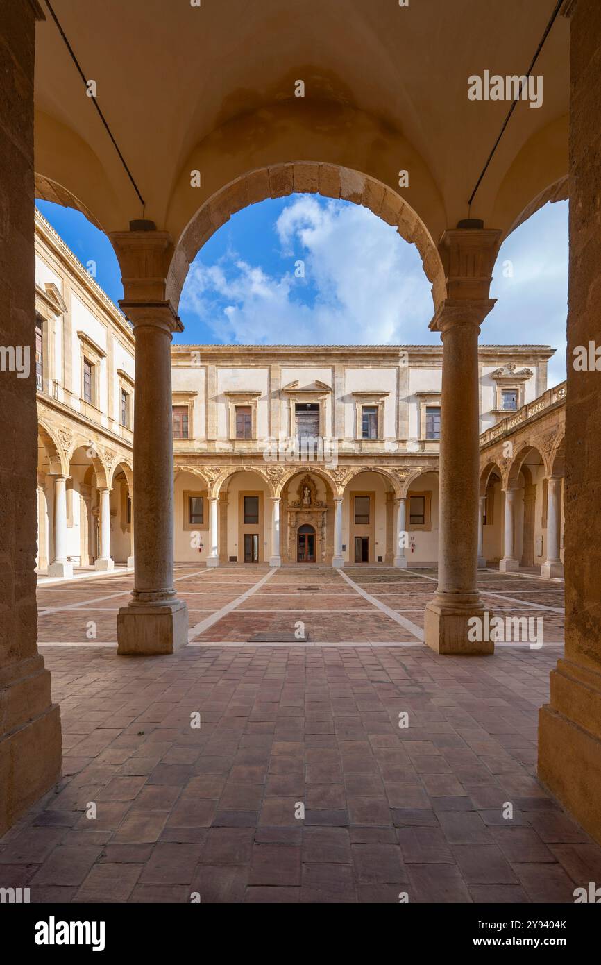 Collegio dei Gesuiti, Mazara del Vallo, Trapani, Sicilia, Italia, Mediterraneo, Europa Foto Stock