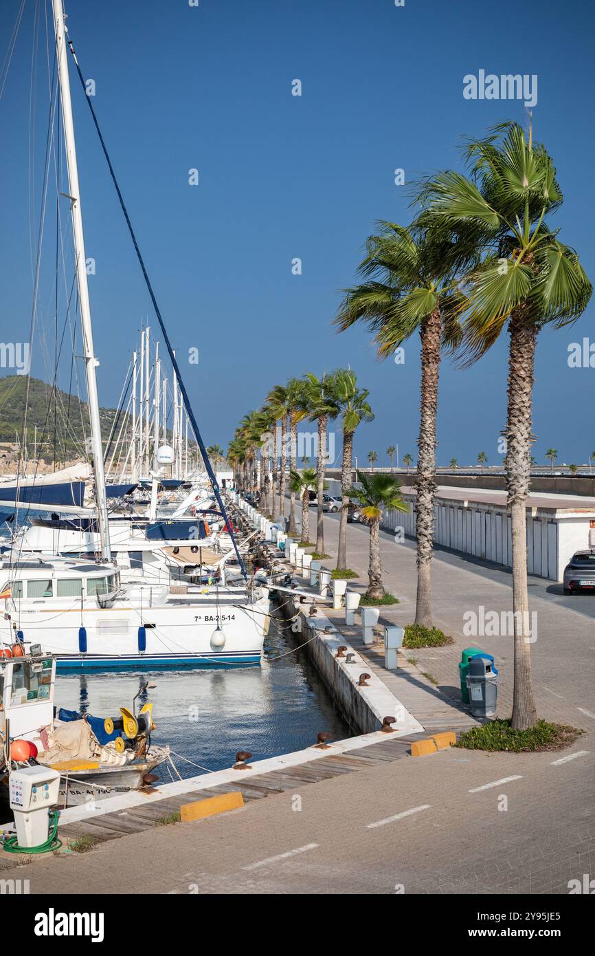 Sitges in estate Foto Stock