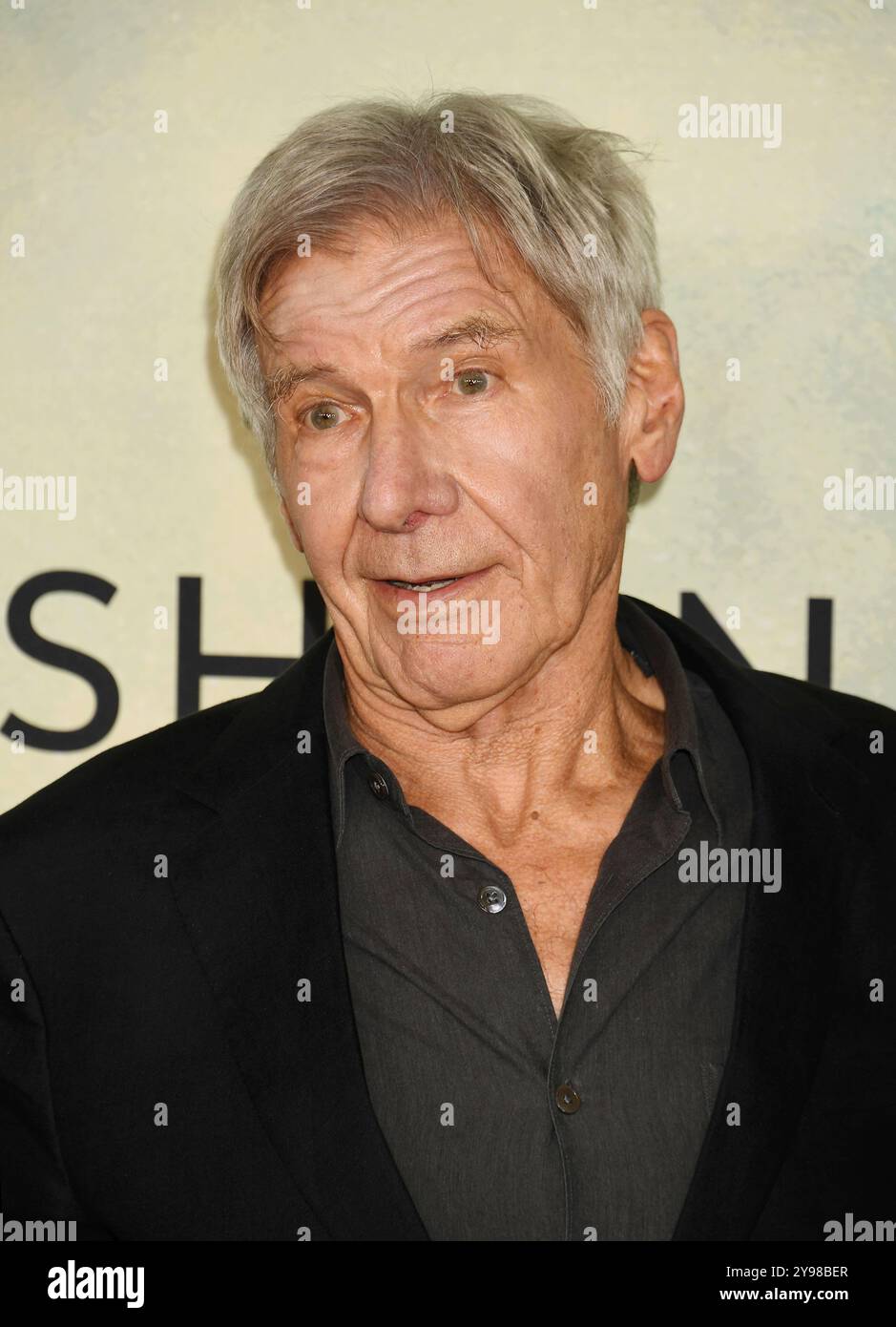 West Hollywood, California, Stati Uniti. 8 ottobre 2024. Harrison Ford partecipa alla prima mondiale della seconda stagione di "Shrinking" di Apple TV al Pacific Design Center l'8 ottobre 2024 a West Hollywood, California. Crediti: Jeffrey Mayer/Media Punch/Alamy Live News Foto Stock