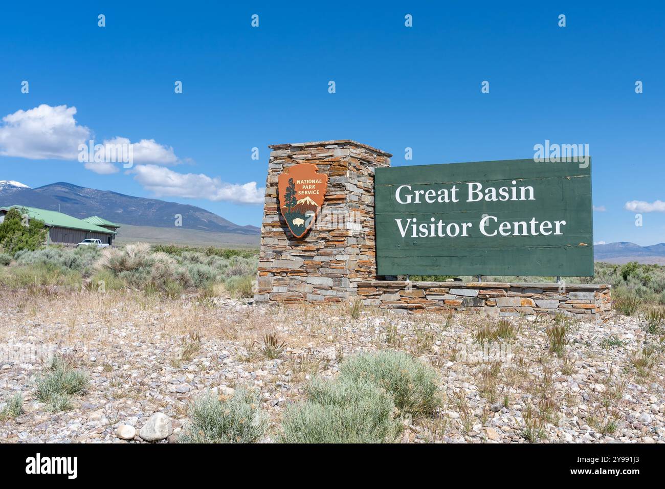 Great Basin Visitor Center nel Great Basin National Park in Nevada, Stati Uniti Foto Stock