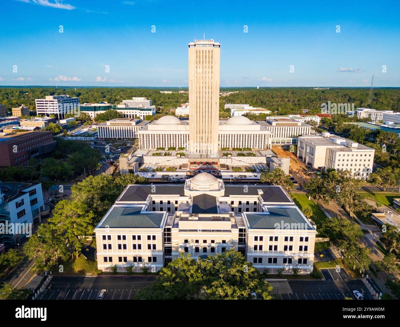 Tallahassee, Florida - 1 settembre 2024: Il palazzo del governo della Florida Foto Stock
