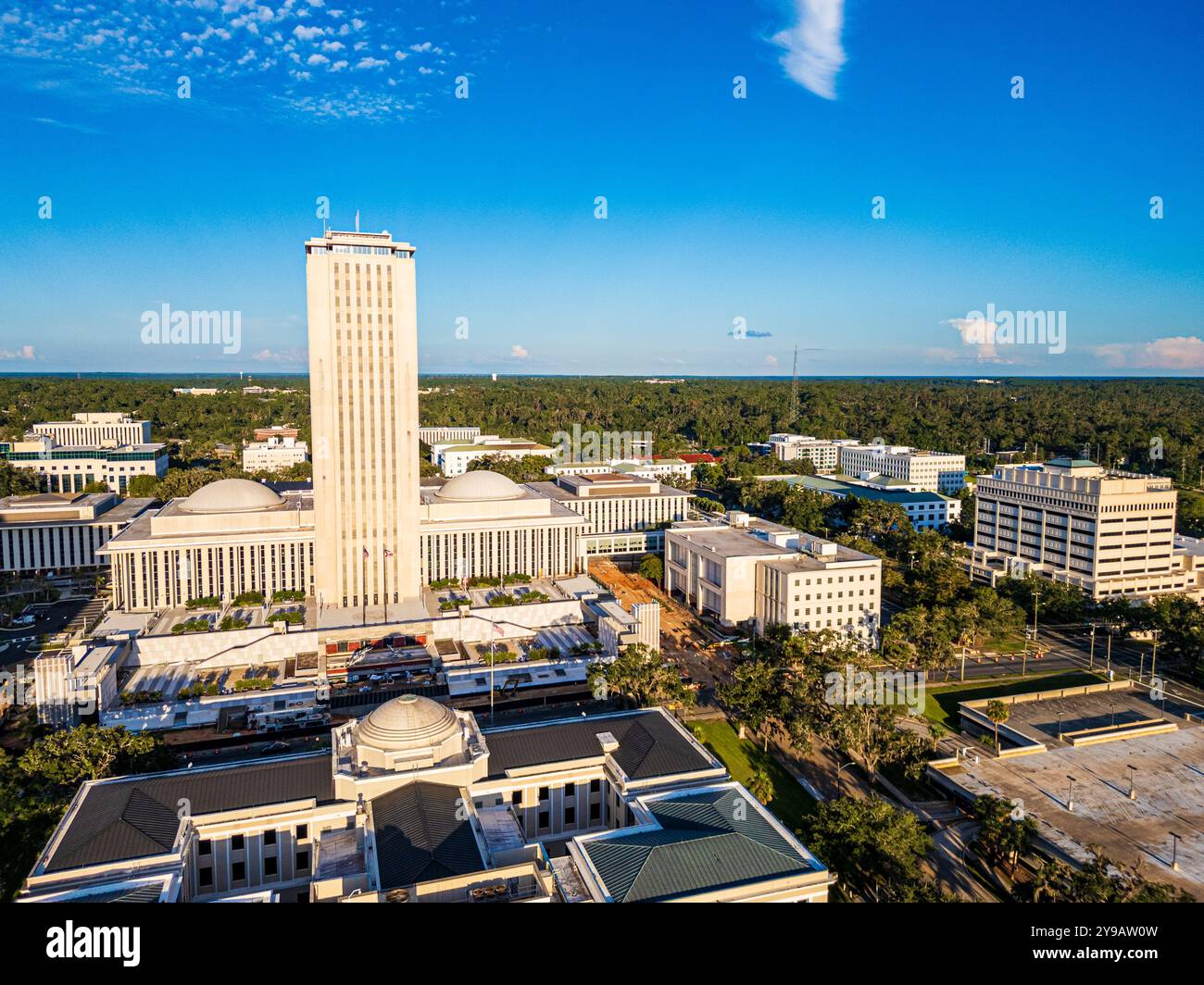Tallahassee, Florida - 1 settembre 2024: Il palazzo del governo della Florida Foto Stock