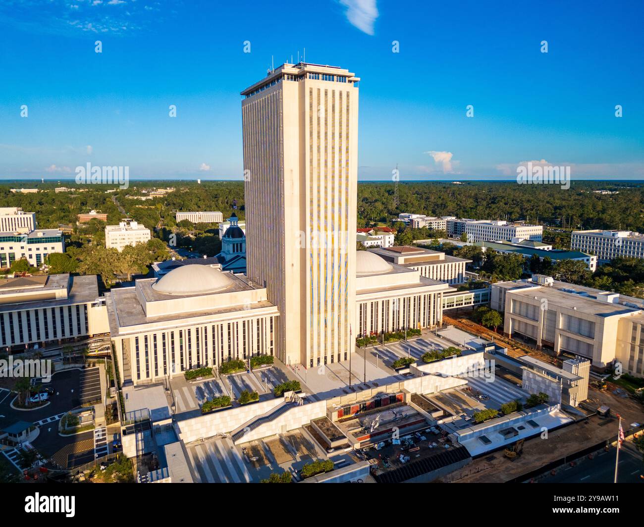 Tallahassee, Florida - 1 settembre 2024: Il palazzo del governo della Florida Foto Stock