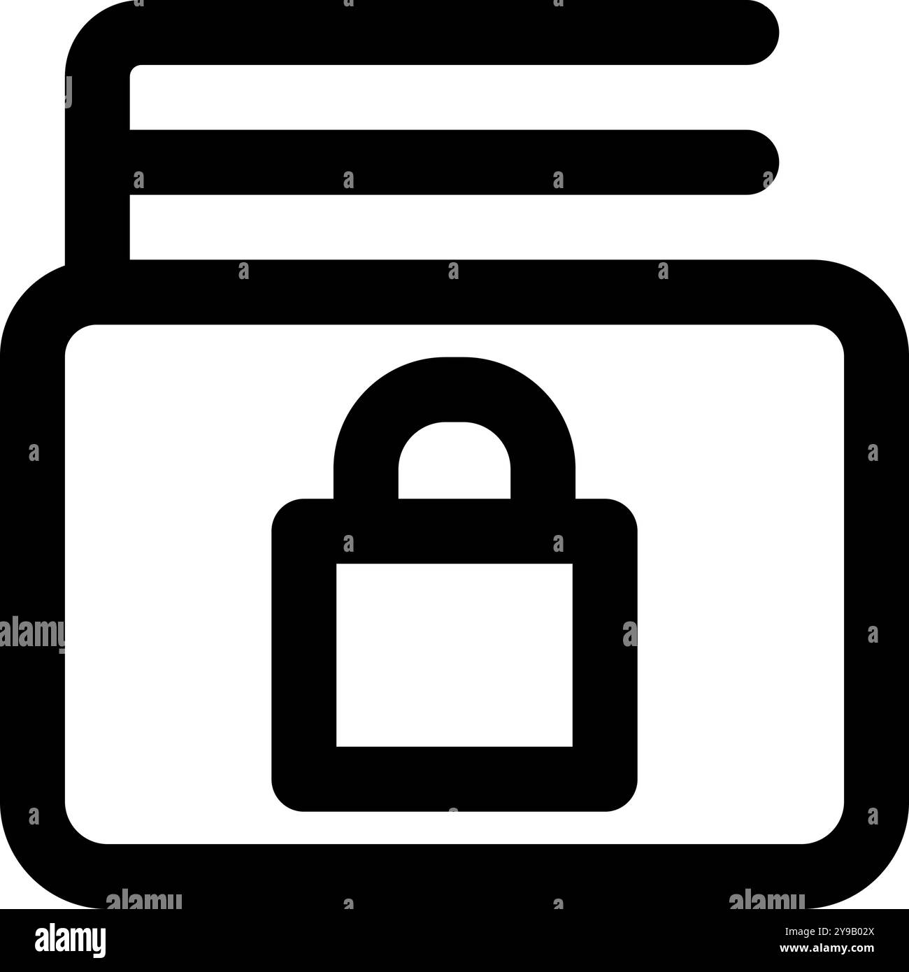 Vettore icona pagamento sicuro. Simbolo di stile di design piatto per il design del sito Web, il logo, l'app e l'interfaccia utente. Illustrazione Vettoriale