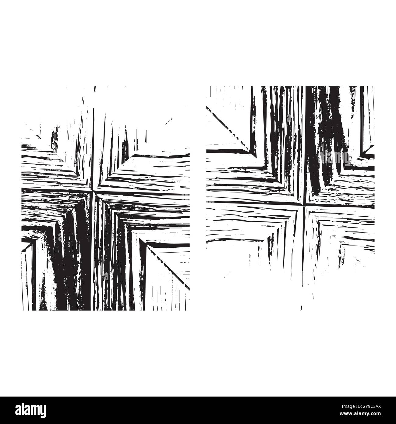 Grunge su legno. Fondo in legno naturale con isolamento. Grafica vettoriale. Illustrazione Vettoriale Grunge su legno. Fondo in legno naturale con isolamento. Grafica vettoriale. Illustrazione Vettoriale