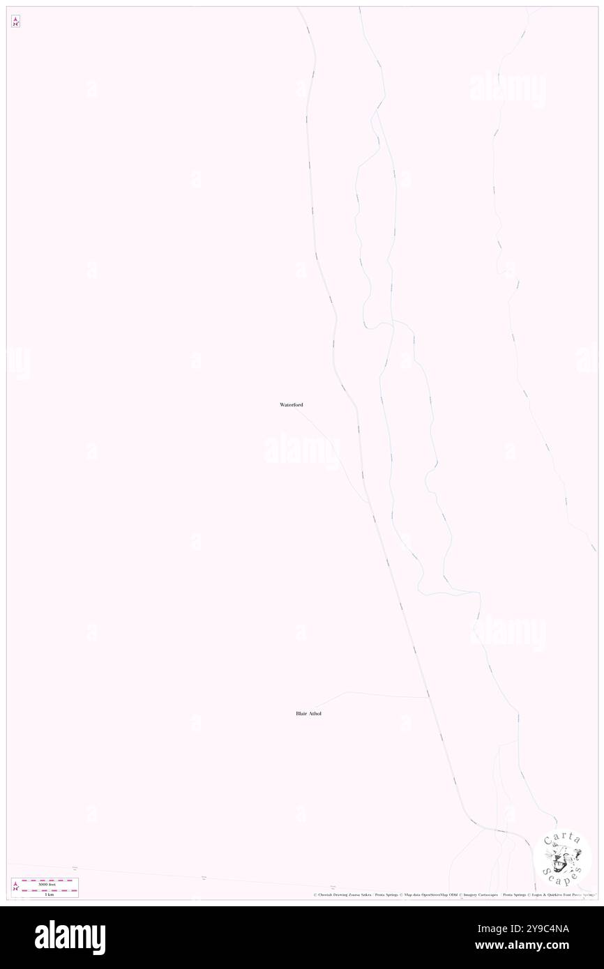 Waterford, Boulia, AU, Australia, Queensland, s 22 32' 22'', N 139 58' 17'', MAP, Cartascapes Map pubblicata nel 2024. Esplora Cartascapes, una mappa che rivela i diversi paesaggi, culture ed ecosistemi della Terra. Viaggia attraverso il tempo e lo spazio, scoprendo l'interconnessione del passato, del presente e del futuro del nostro pianeta. Foto Stock