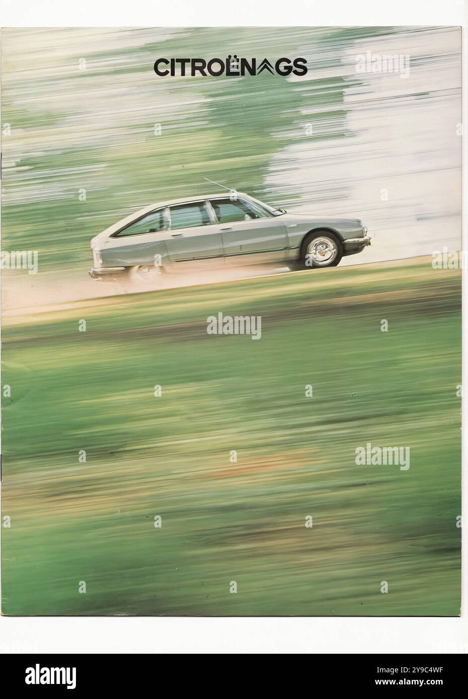 Citroën G Special (GS) 1975-76 0001 - pubblicità auto d'epoca Foto Stock