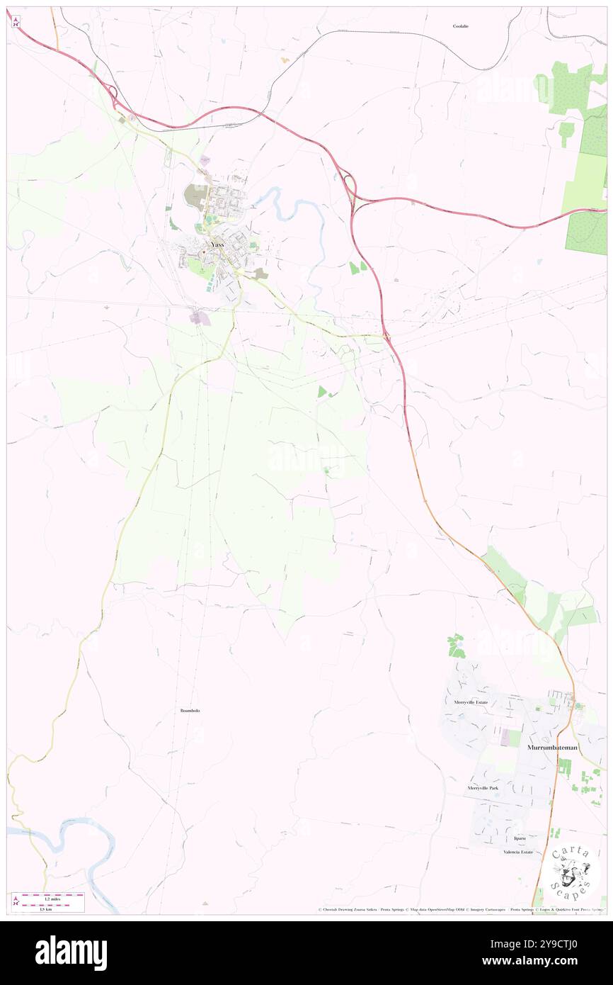 Marchmont, Yass Valley, AU, Australia, nuovo Galles del Sud, s 34 52' 57'', N 148 57' 7'', MAP, Cartascapes Map pubblicata nel 2024. Esplora Cartascapes, una mappa che rivela i diversi paesaggi, culture ed ecosistemi della Terra. Viaggia attraverso il tempo e lo spazio, scoprendo l'interconnessione del passato, del presente e del futuro del nostro pianeta. Foto Stock