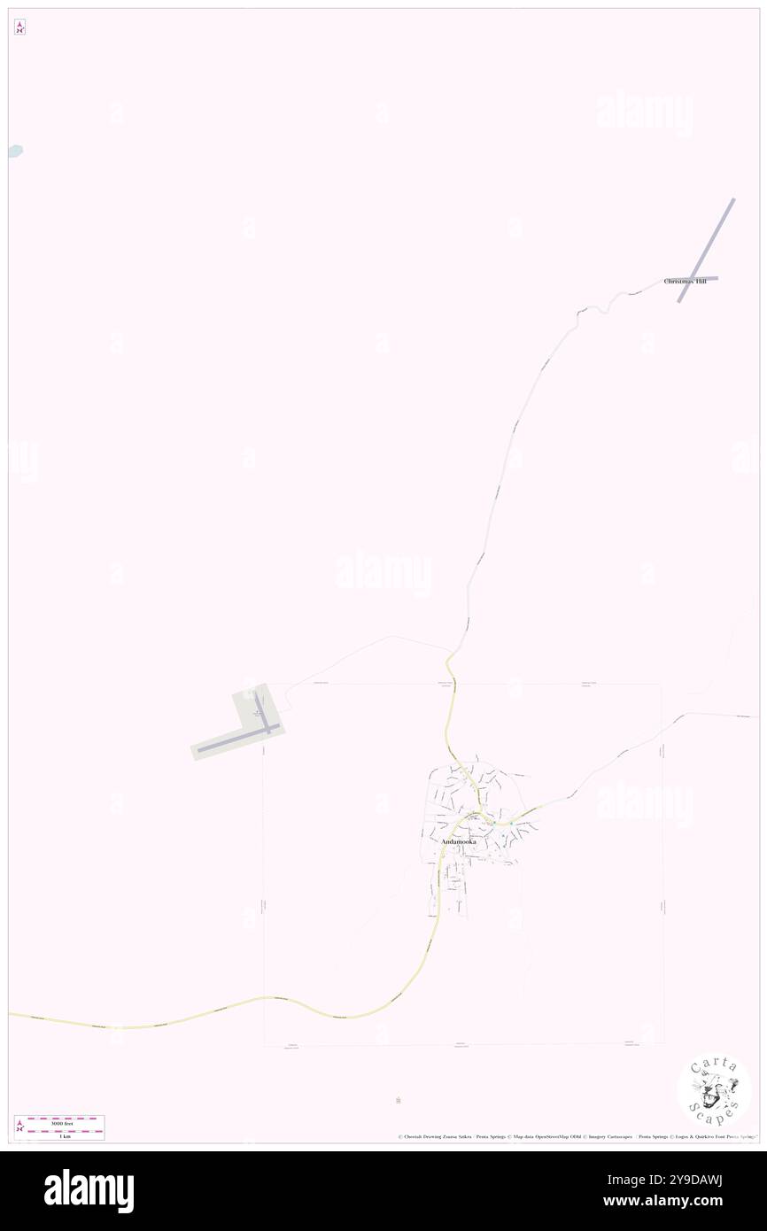 Lunatic, , AU, Australia, Australia meridionale, s 30 25' 12'', N 137 9' 15'', MAP, Cartascapes Map pubblicata nel 2024. Esplora Cartascapes, una mappa che rivela i diversi paesaggi, culture ed ecosistemi della Terra. Viaggia attraverso il tempo e lo spazio, scoprendo l'interconnessione del passato, del presente e del futuro del nostro pianeta. Foto Stock