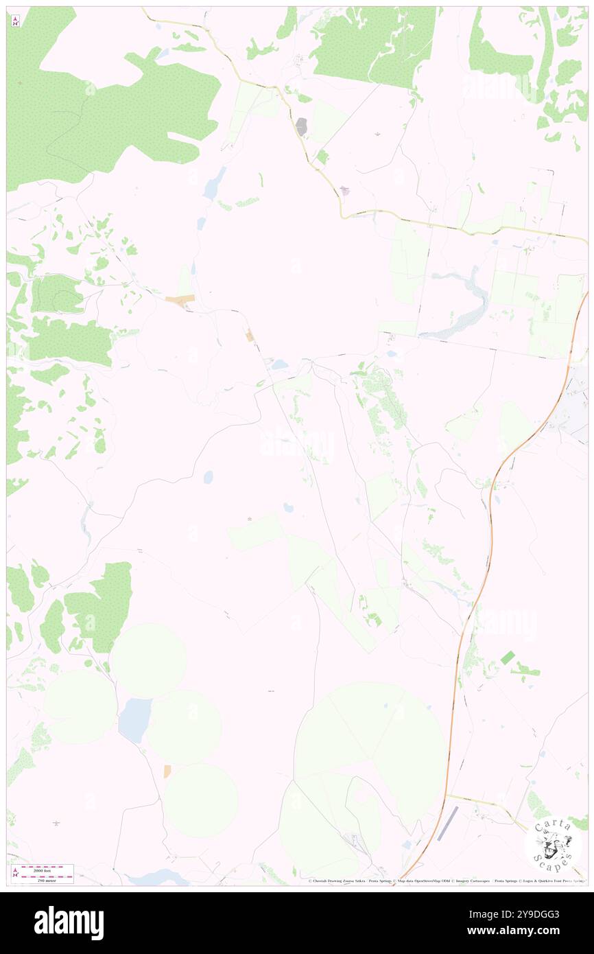 Leithwalk Hills, Southern Midlands, AU, Australia, Tasmania, s 42 19' 12''', N 147 18' 36'', mappa, Cartascapes Map pubblicata nel 2024. Esplora Cartascapes, una mappa che rivela i diversi paesaggi, culture ed ecosistemi della Terra. Viaggia attraverso il tempo e lo spazio, scoprendo l'interconnessione del passato, del presente e del futuro del nostro pianeta. Foto Stock