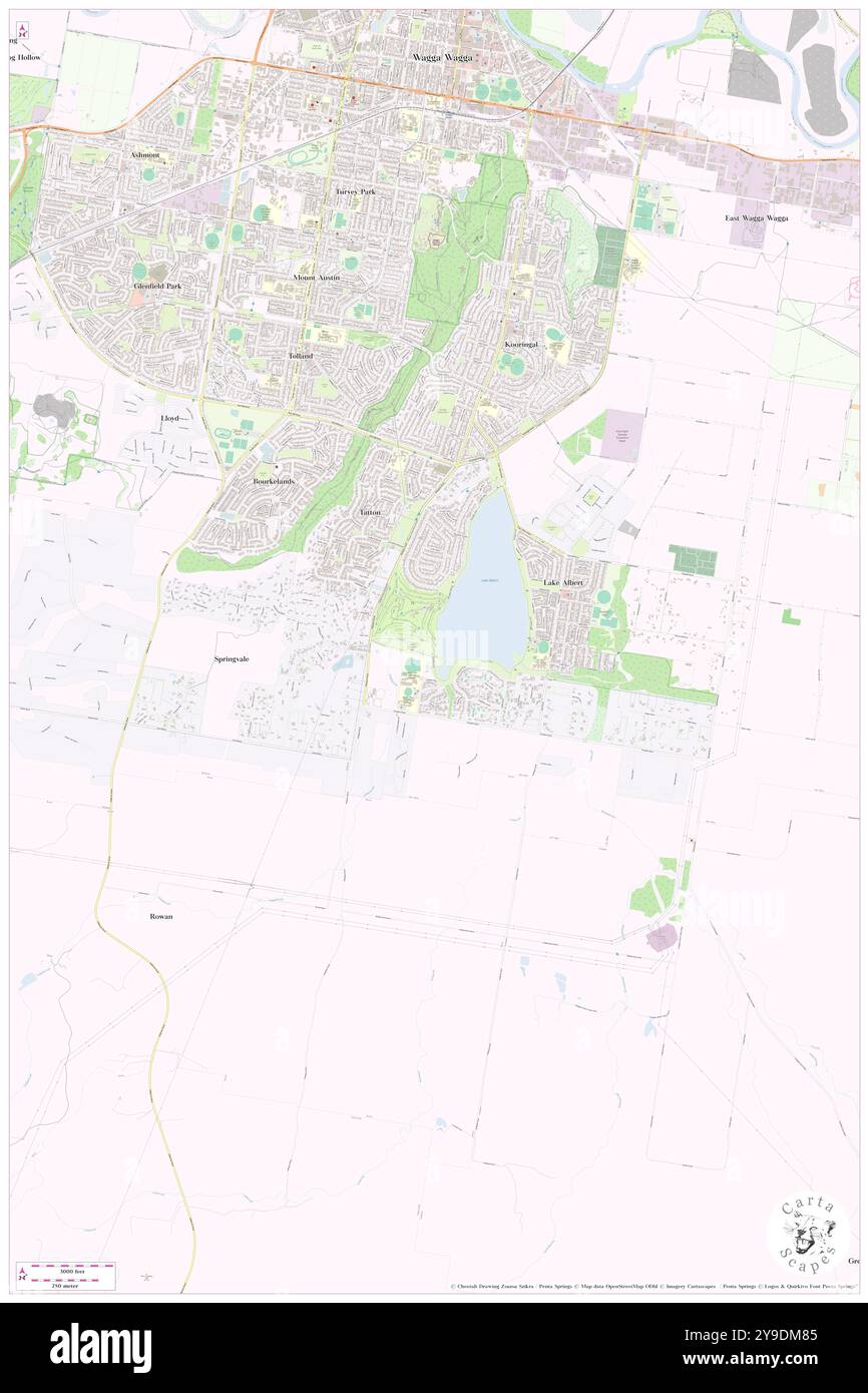 Bosley Memorial Playground, , AU, Australia, nuovo Galles del Sud, s 35 10' 21'', N 147 22' 0'', MAP, Cartascapes Map pubblicata nel 2024. Esplora Cartascapes, una mappa che rivela i diversi paesaggi, culture ed ecosistemi della Terra. Viaggia attraverso il tempo e lo spazio, scoprendo l'interconnessione del passato, del presente e del futuro del nostro pianeta. Foto Stock