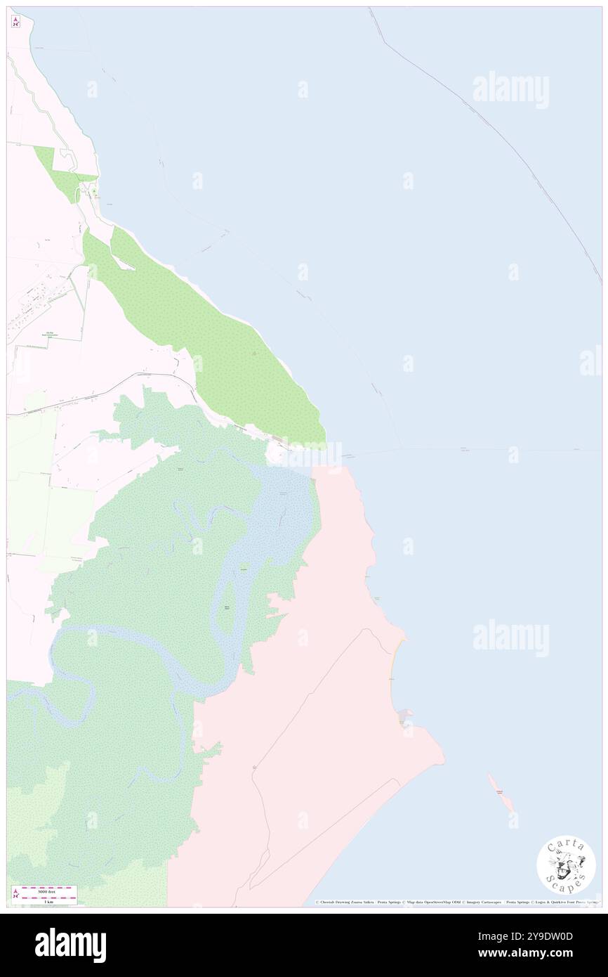 Mourilyan Harbour, ( AU), Australia, Queensland, s 17 36' 0'', N 146 7' 30'', MAP, Cartascapes Map pubblicata nel 2024. Esplora Cartascapes, una mappa che rivela i diversi paesaggi, culture ed ecosistemi della Terra. Viaggia attraverso il tempo e lo spazio, scoprendo l'interconnessione del passato, del presente e del futuro del nostro pianeta. Foto Stock