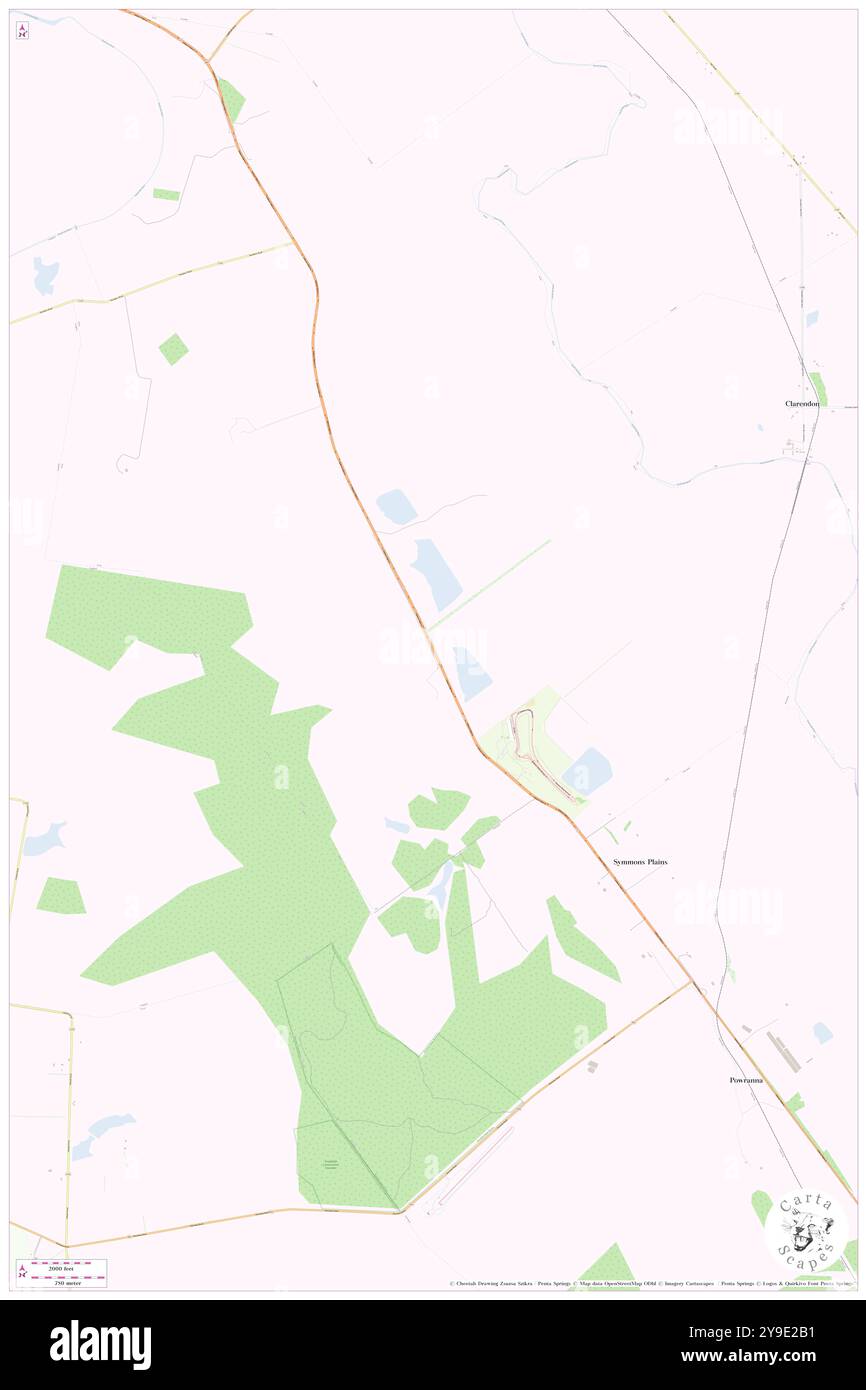 Poormans Corner Bridge, Northern Midlands, AU, Australia, Tasmania, s 41 38' 59'', N 147 14' 24'', mappa, Cartascapes Map pubblicata nel 2024. Esplora Cartascapes, una mappa che rivela i diversi paesaggi, culture ed ecosistemi della Terra. Viaggia attraverso il tempo e lo spazio, scoprendo l'interconnessione del passato, del presente e del futuro del nostro pianeta. Foto Stock