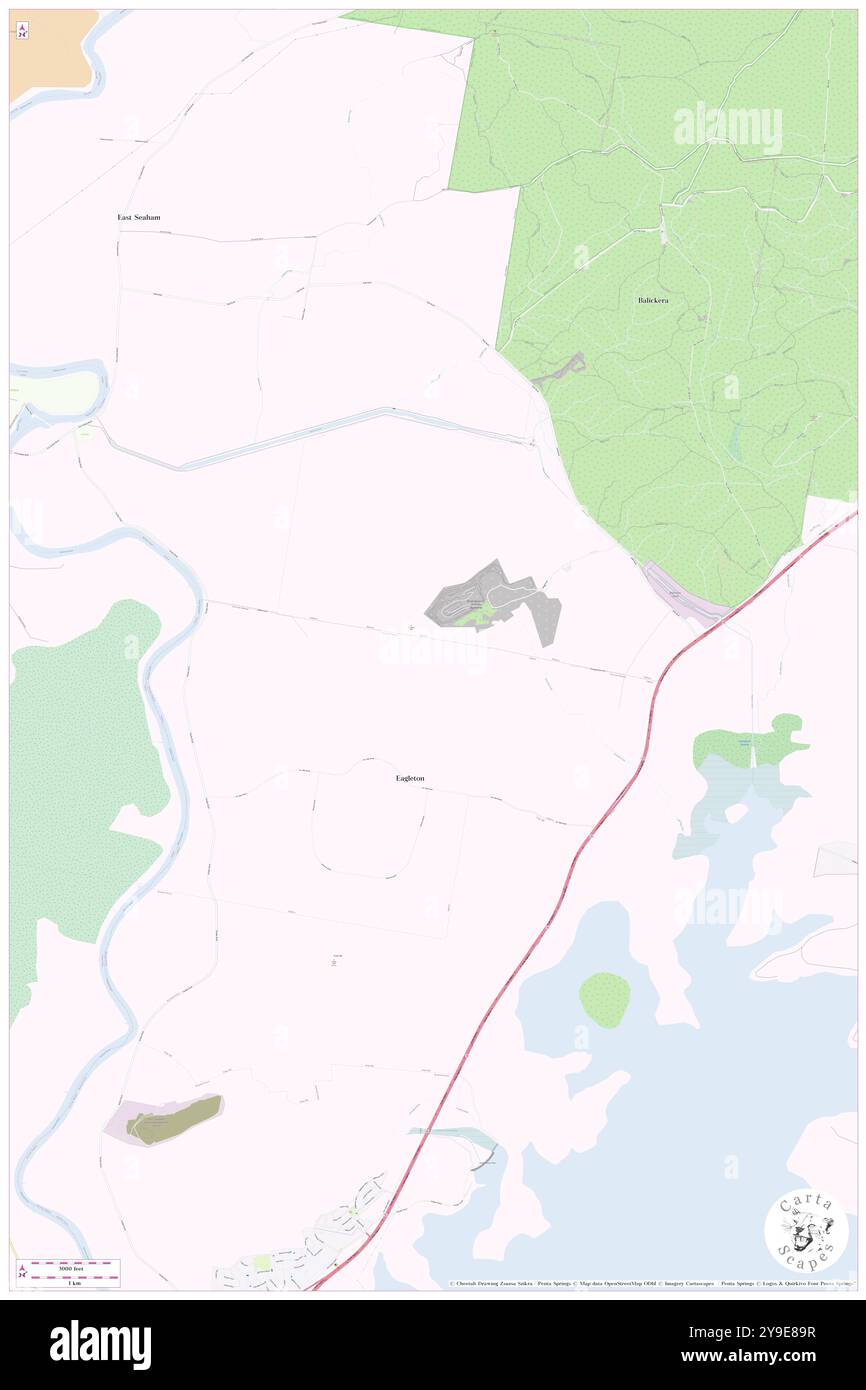 Seaham Mountain, Port Stephens Shire, AU, Australia, nuovo Galles del Sud, s 32 40' 59'', N 151 46' 59'', MAP, Cartascapes Map pubblicata nel 2024. Esplora Cartascapes, una mappa che rivela i diversi paesaggi, culture ed ecosistemi della Terra. Viaggia attraverso il tempo e lo spazio, scoprendo l'interconnessione del passato, del presente e del futuro del nostro pianeta. Foto Stock