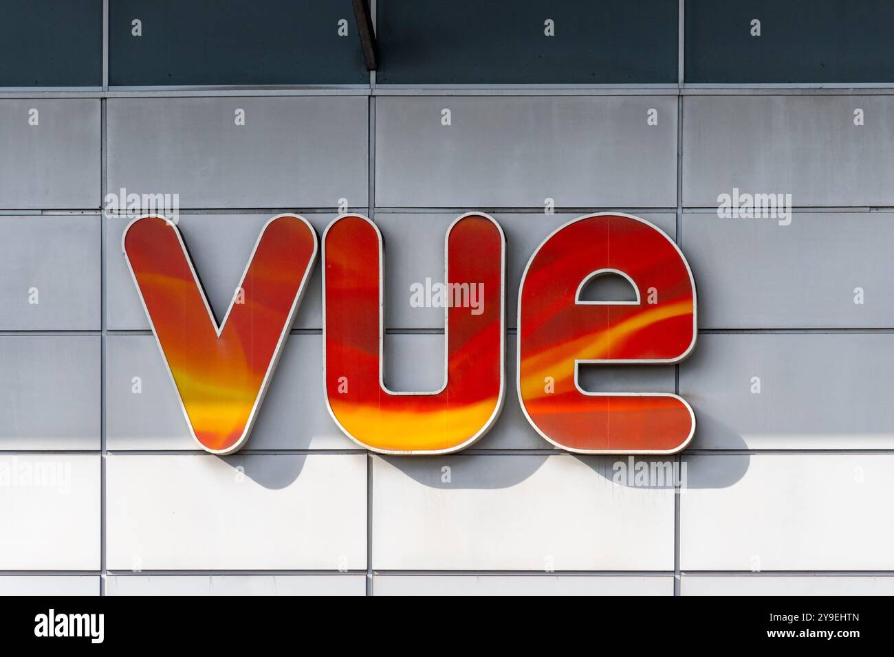 Logo o cartello Vue cinema Foto Stock