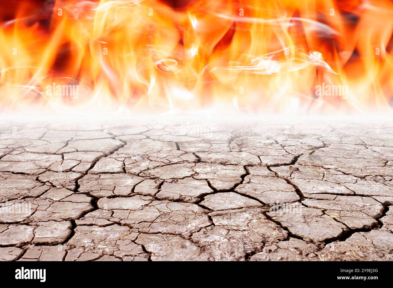 Cambiamento climatico Foto Stock