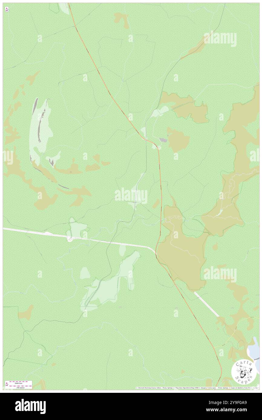 Hatfield Siding, Waratah/Wynyard, AU, Australia, Tasmania, s 41 31' 12'', N 145 38' 59'', MAP, Cartascapes Map pubblicata nel 2024. Esplora Cartascapes, una mappa che rivela i diversi paesaggi, culture ed ecosistemi della Terra. Viaggia attraverso il tempo e lo spazio, scoprendo l'interconnessione del passato, del presente e del futuro del nostro pianeta. Foto Stock