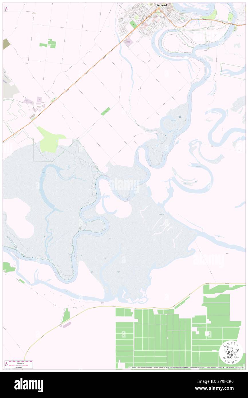 Muklemuk Island, , AU, Australia, Australia meridionale, s 34 14' 11'', N 140 43' 52'', MAP, Cartascapes Map pubblicata nel 2024. Esplora Cartascapes, una mappa che rivela i diversi paesaggi, culture ed ecosistemi della Terra. Viaggia attraverso il tempo e lo spazio, scoprendo l'interconnessione del passato, del presente e del futuro del nostro pianeta. Foto Stock