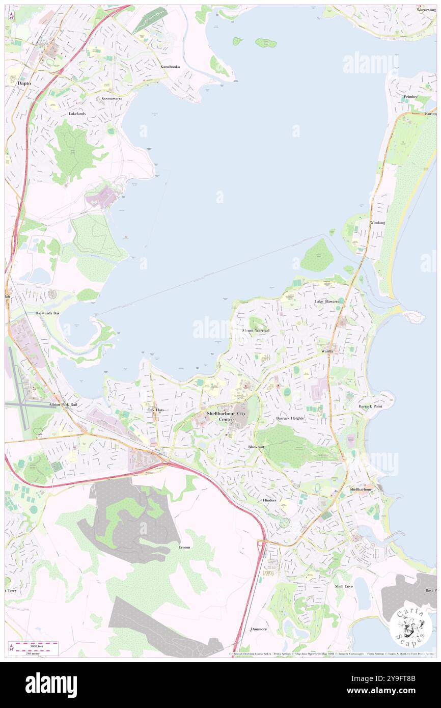 Ski-Way Park, , AU, Australia, nuovo Galles del Sud, s 34 32' 54'', N 150 50' 4'', MAP, Cartascapes Map pubblicata nel 2024. Esplora Cartascapes, una mappa che rivela i diversi paesaggi, culture ed ecosistemi della Terra. Viaggia attraverso il tempo e lo spazio, scoprendo l'interconnessione del passato, del presente e del futuro del nostro pianeta. Foto Stock