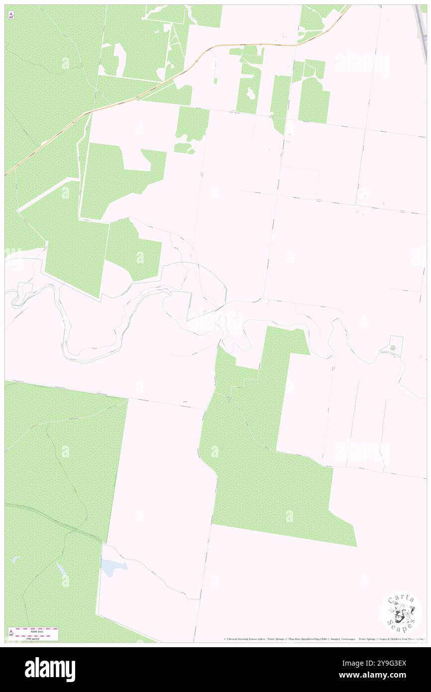 Killara Bridge, Glenelg, Australia, Victoria, s 37 40' 7'', N 141 18' 47'', mappa, Cartascapes Map pubblicata nel 2024. Esplora Cartascapes, una mappa che rivela i diversi paesaggi, culture ed ecosistemi della Terra. Viaggia attraverso il tempo e lo spazio, scoprendo l'interconnessione del passato, del presente e del futuro del nostro pianeta. Foto Stock