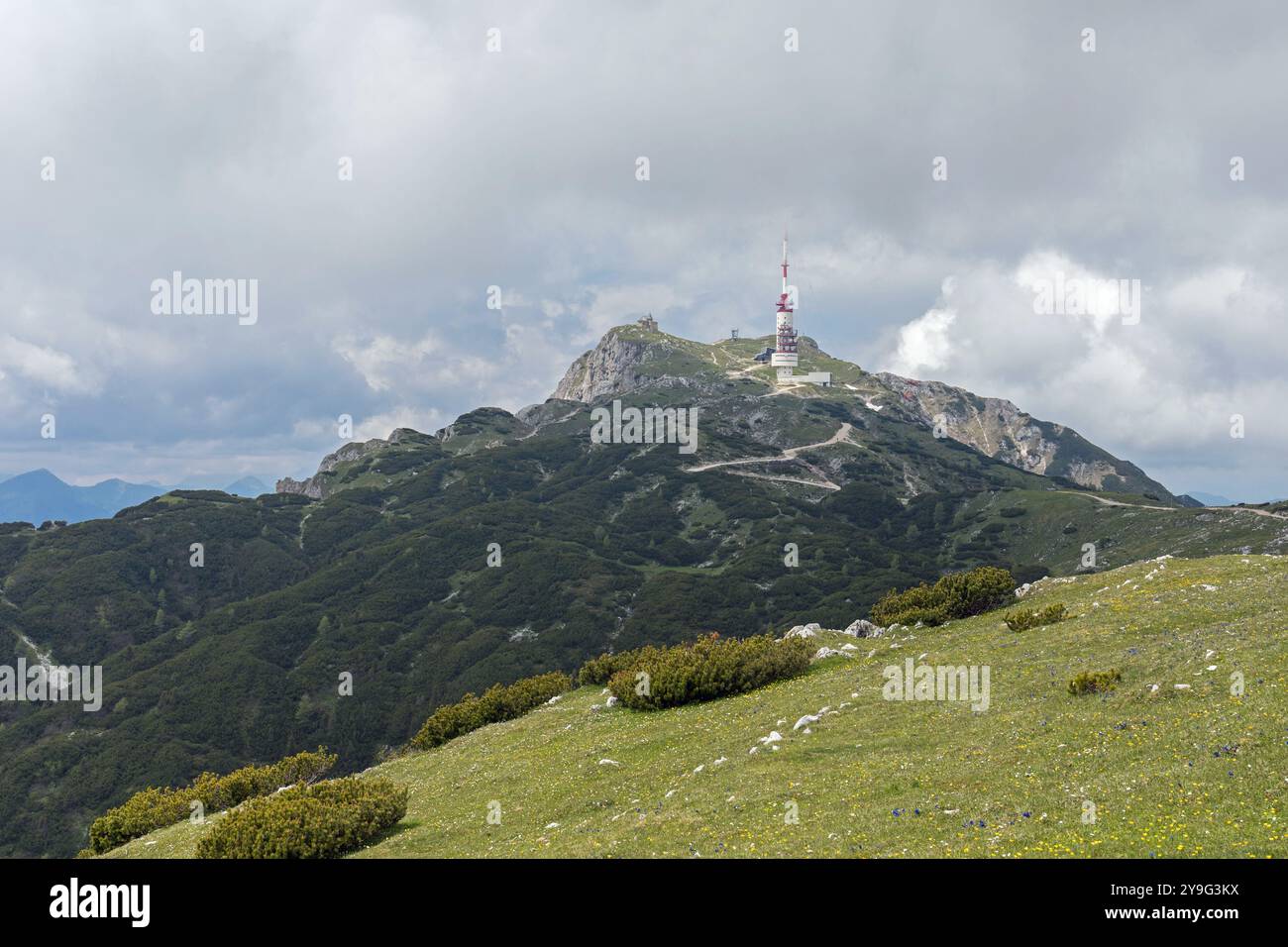 Dobratsch, Villacher Alps, Carinzia, Austria Foto Stock
