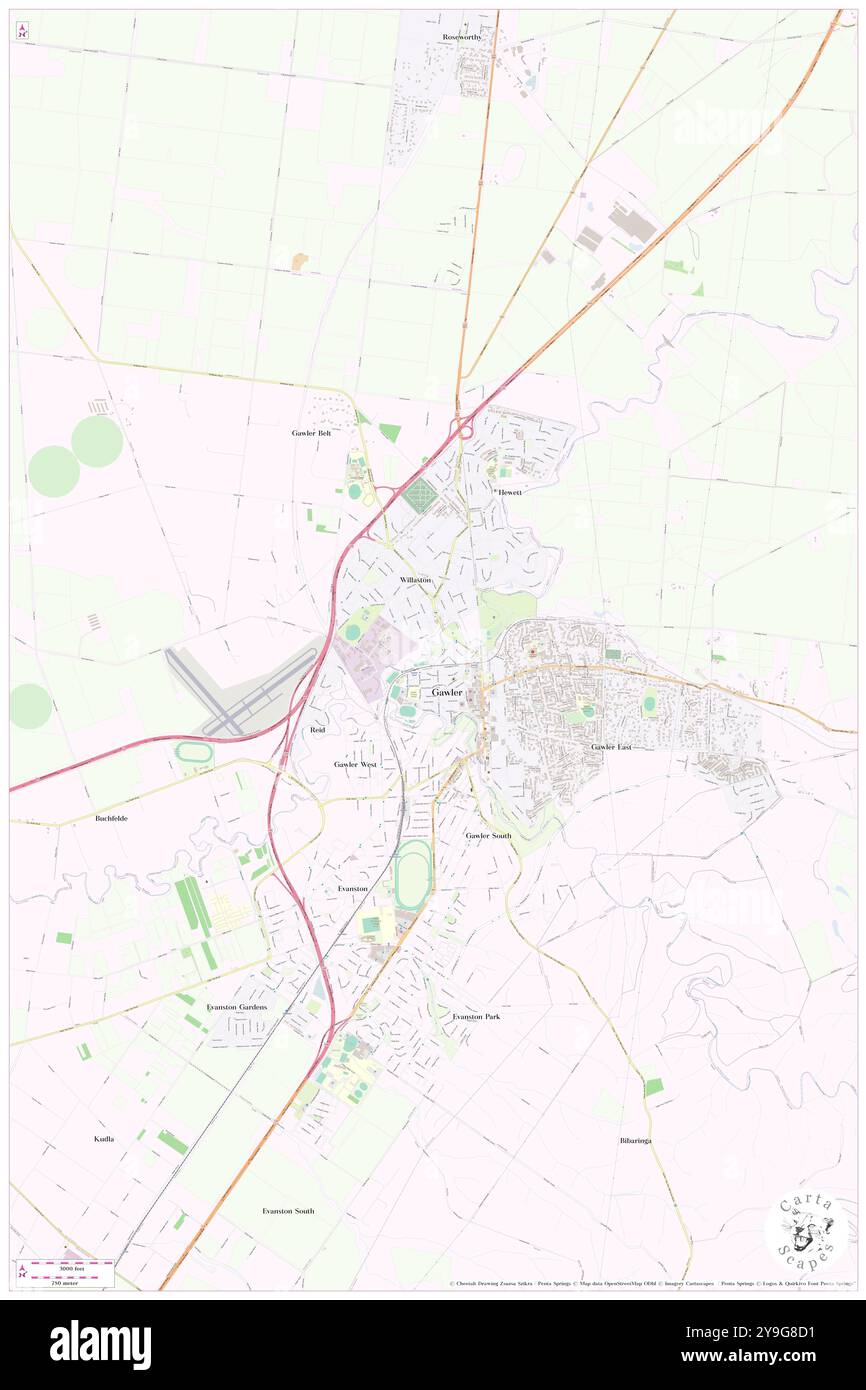 Essex Park, , AU, Australia, Australia meridionale, s 34 35' 35'', N 138 44' 35'', MAP, Cartascapes Map pubblicata nel 2024. Esplora Cartascapes, una mappa che rivela i diversi paesaggi, culture ed ecosistemi della Terra. Viaggia attraverso il tempo e lo spazio, scoprendo l'interconnessione del passato, del presente e del futuro del nostro pianeta. Foto Stock