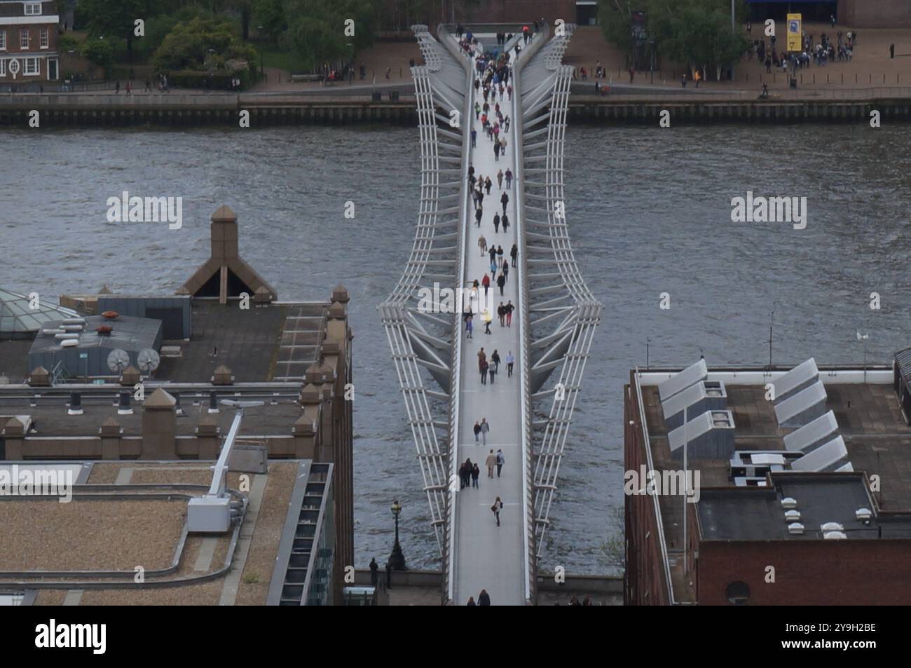 Millennium Bridge Foto Stock