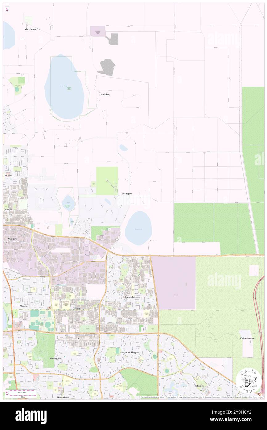 Vintage Park, , AU, Australia, Australia Occidentale, s 31 46' 40'', N 115 52' 3'', MAP, Cartascapes Map pubblicata nel 2024. Esplora Cartascapes, una mappa che rivela i diversi paesaggi, culture ed ecosistemi della Terra. Viaggia attraverso il tempo e lo spazio, scoprendo l'interconnessione del passato, del presente e del futuro del nostro pianeta. Foto Stock