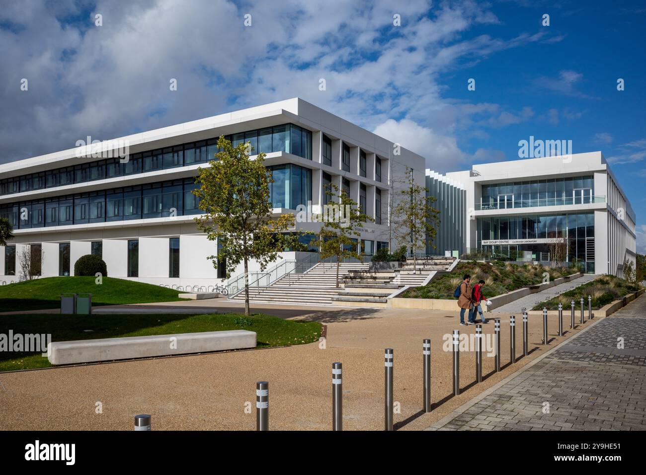 Ray Dolby Centre University of Cambridge. Nuova sede per il Dipartimento di fisica dell'Università di Cambridge. Ray Dolby Centre Cavendish Laboratory. Foto Stock