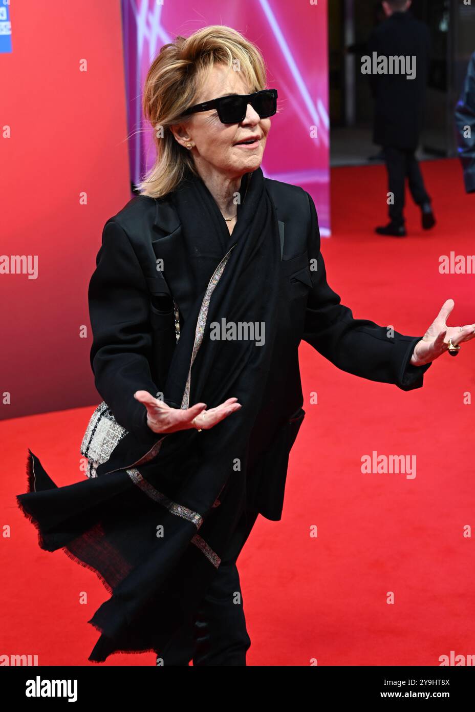 LONDRA, REGNO UNITO. 10 ottobre 2024. Lulu partecipa al "Elton John: Never Too Late" Headline Gala - 68° BFI London Film Festival a Londra, Regno Unito. (Foto di 李世惠/SEE li/Picture Capital) credito: Vedi li/Picture Capital/Alamy Live News Foto Stock