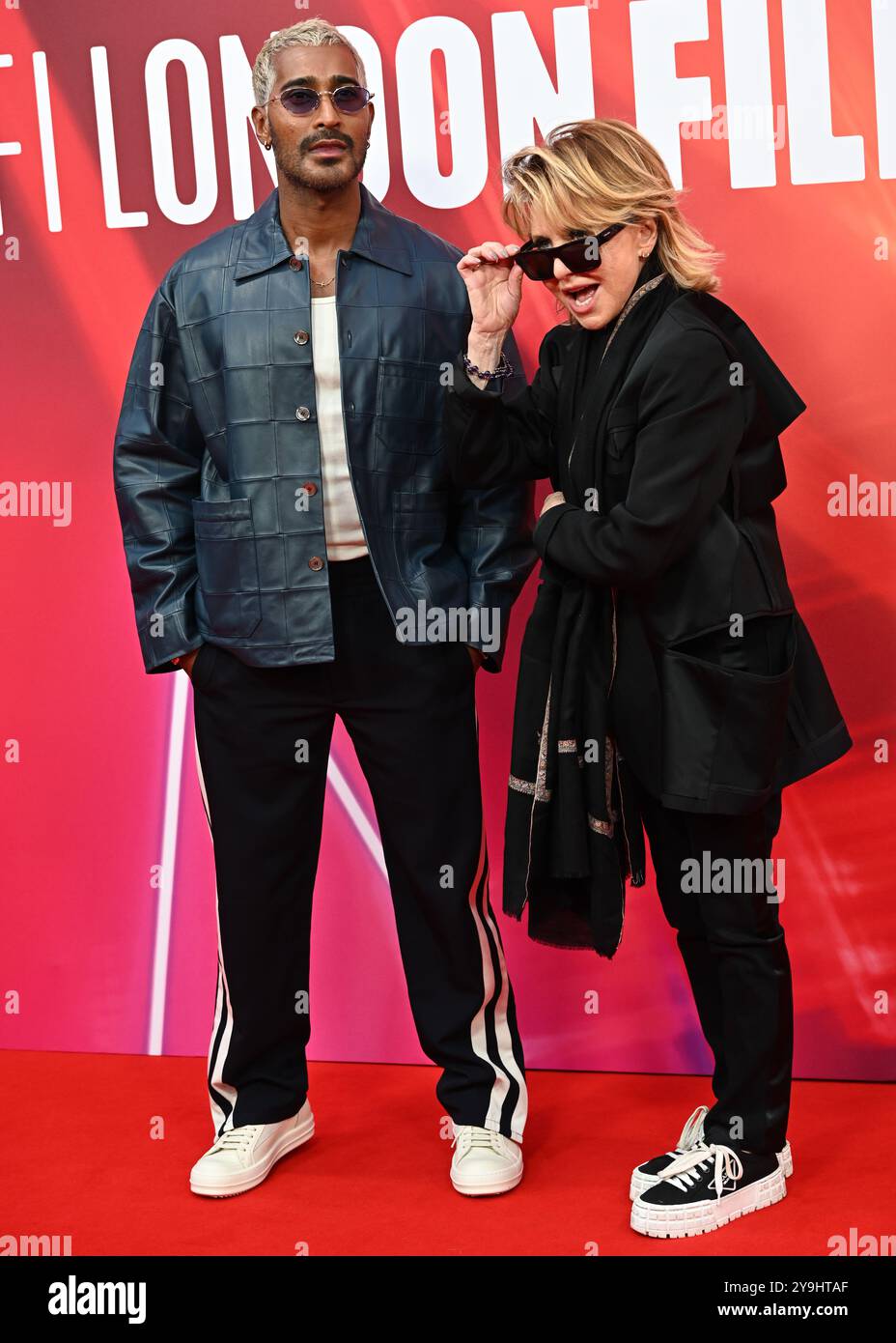 LONDRA, REGNO UNITO. 10 ottobre 2024. Lulu partecipa al "Elton John: Never Too Late" Headline Gala - 68° BFI London Film Festival a Londra, Regno Unito. (Foto di 李世惠/SEE li/Picture Capital) credito: Vedi li/Picture Capital/Alamy Live News Foto Stock