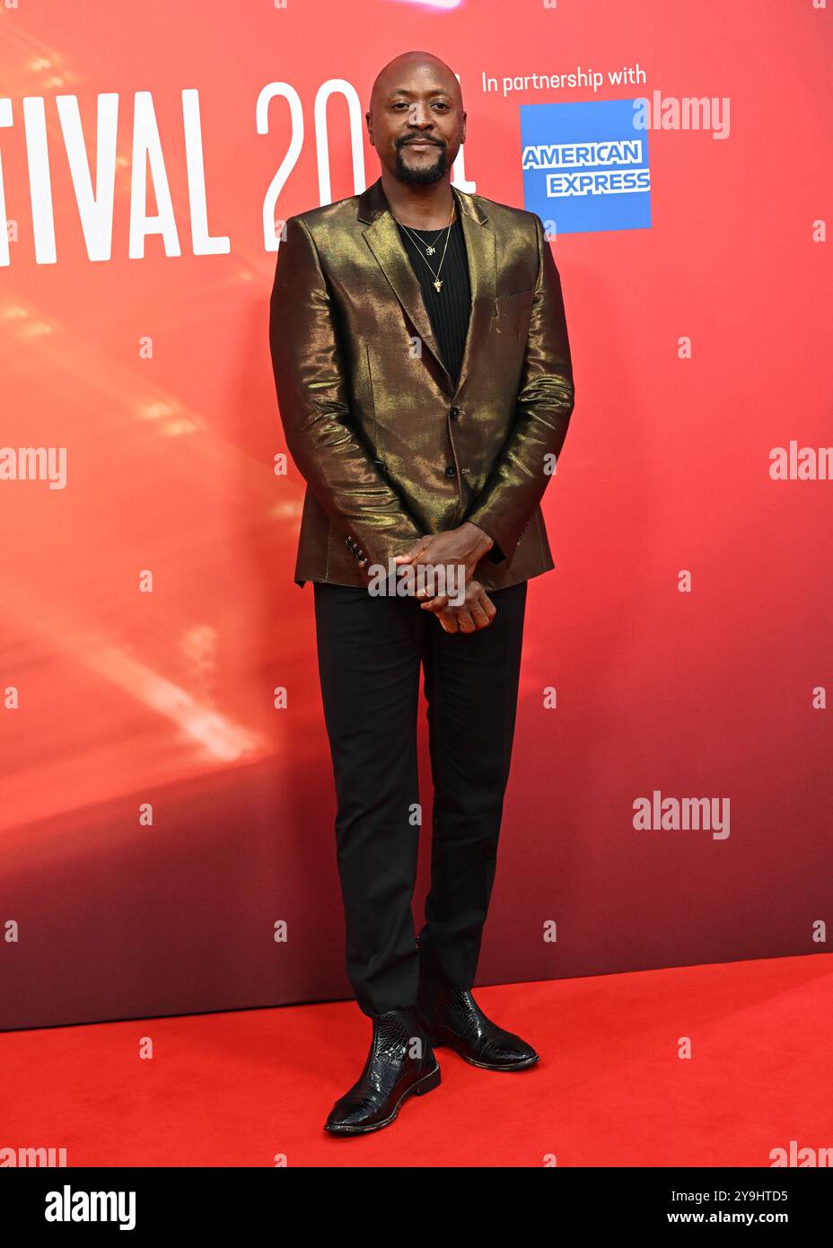 LONDRA, REGNO UNITO. 10 ottobre 2024. Matt Henry partecipa al "Elton John: Never Too Late" Headline Gala - 68° BFI London Film Festival a Londra, Regno Unito. (Foto di 李世惠/SEE li/Picture Capital) credito: Vedi li/Picture Capital/Alamy Live News Foto Stock