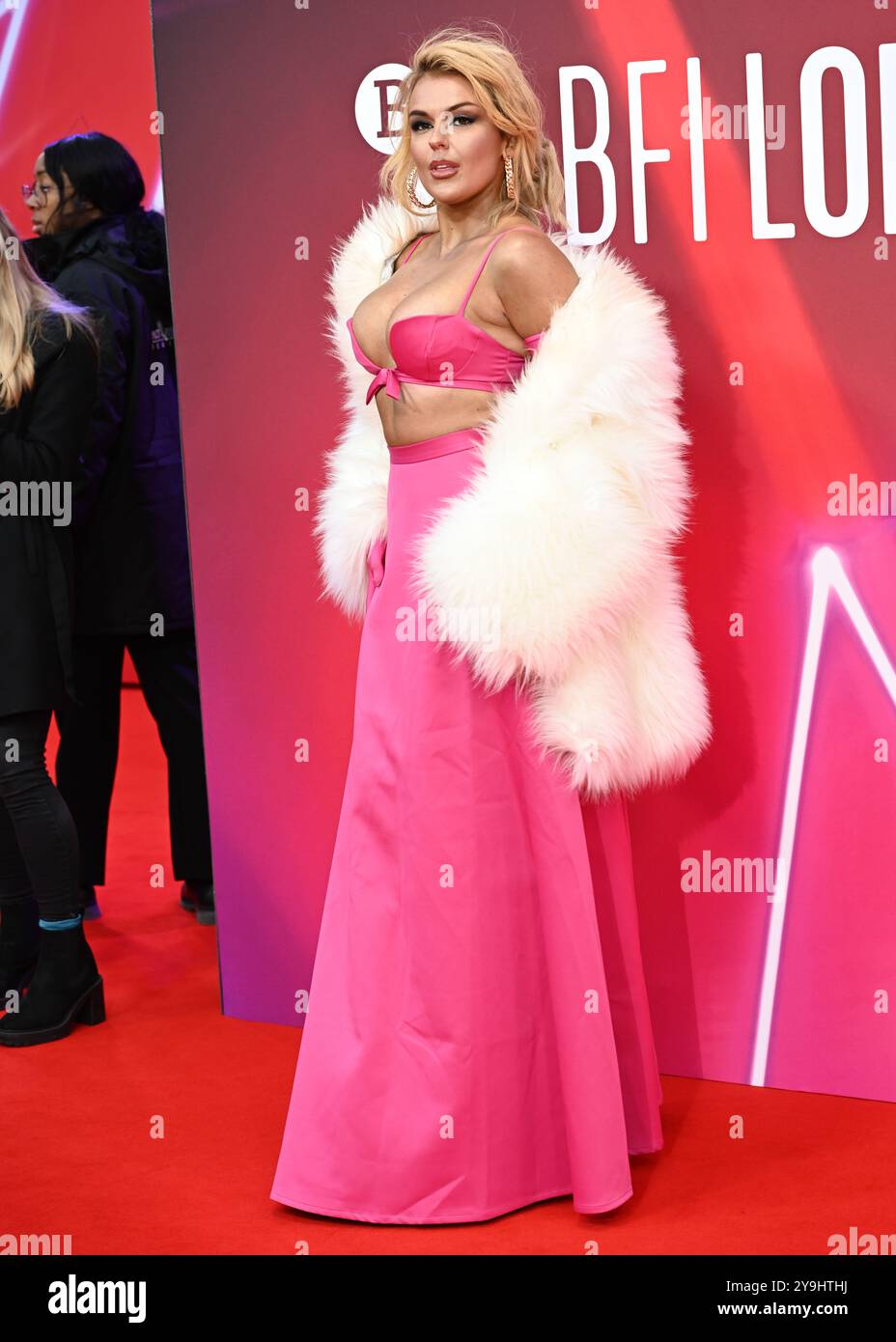 LONDRA, REGNO UNITO. 10 ottobre 2024. Tallia Storm partecipa al "Elton John: Never Too Late" Headline Gala - 68° BFI London Film Festival a Londra, Regno Unito. (Foto di 李世惠/SEE li/Picture Capital) credito: Vedi li/Picture Capital/Alamy Live News Foto Stock