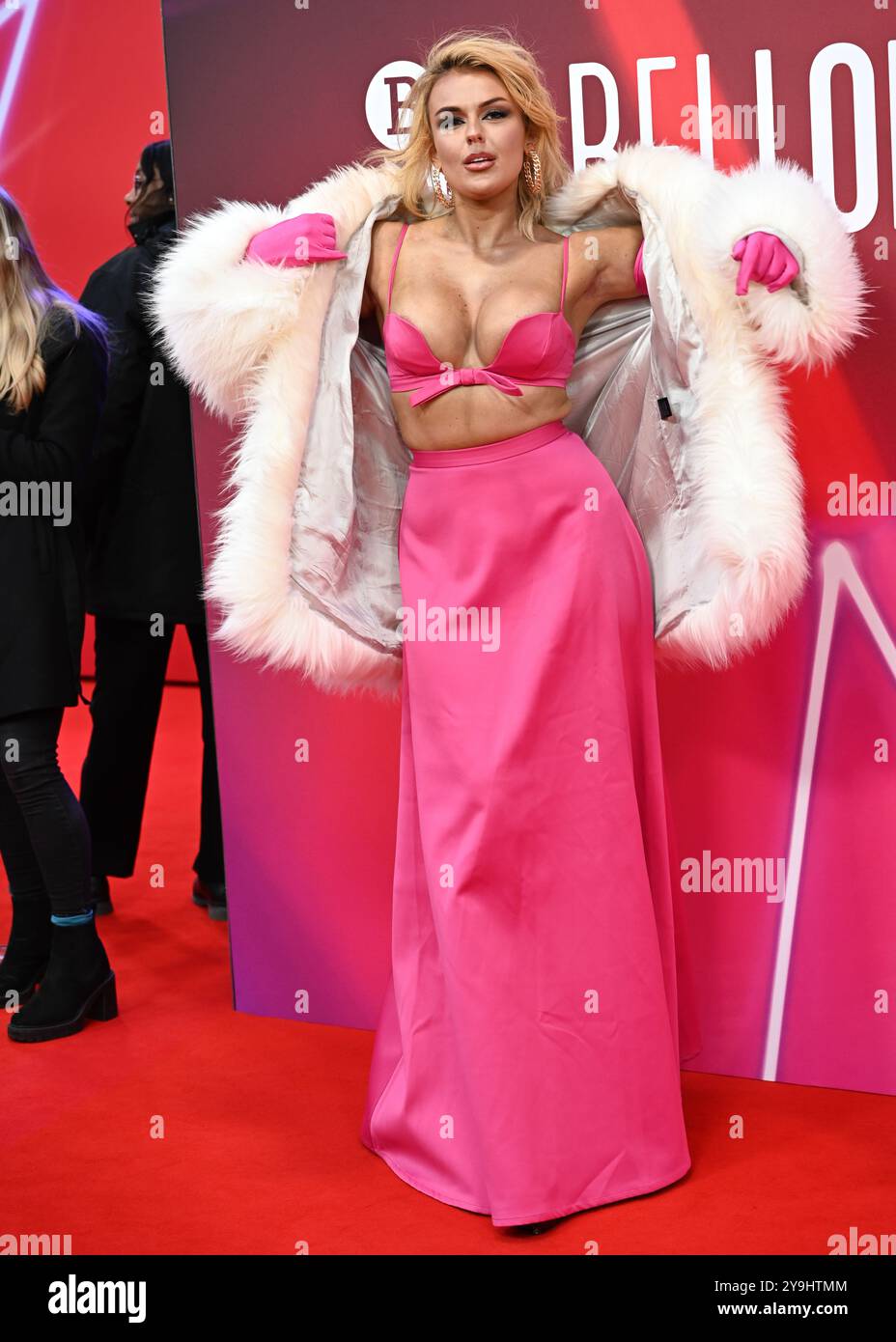 LONDRA, REGNO UNITO. 10 ottobre 2024. Tallia Storm partecipa al "Elton John: Never Too Late" Headline Gala - 68° BFI London Film Festival a Londra, Regno Unito. (Foto di 李世惠/SEE li/Picture Capital) credito: Vedi li/Picture Capital/Alamy Live News Foto Stock